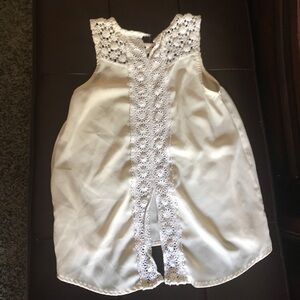 White Lace Kids Blouse